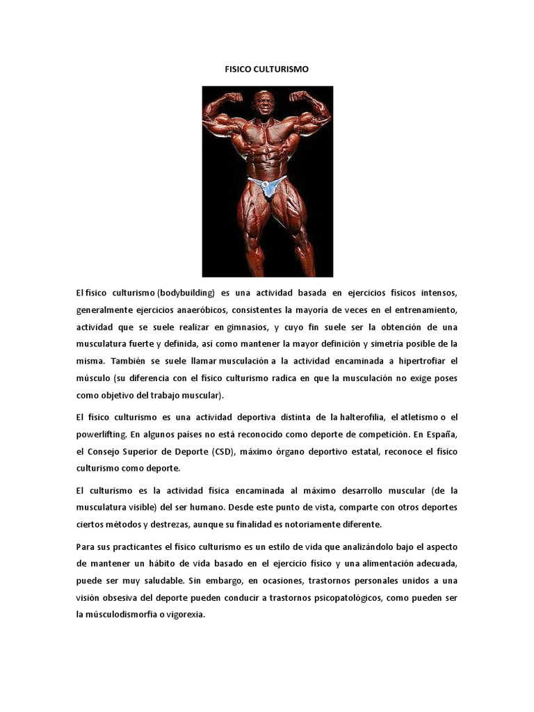 Dieta definicion culturismo 90 kg